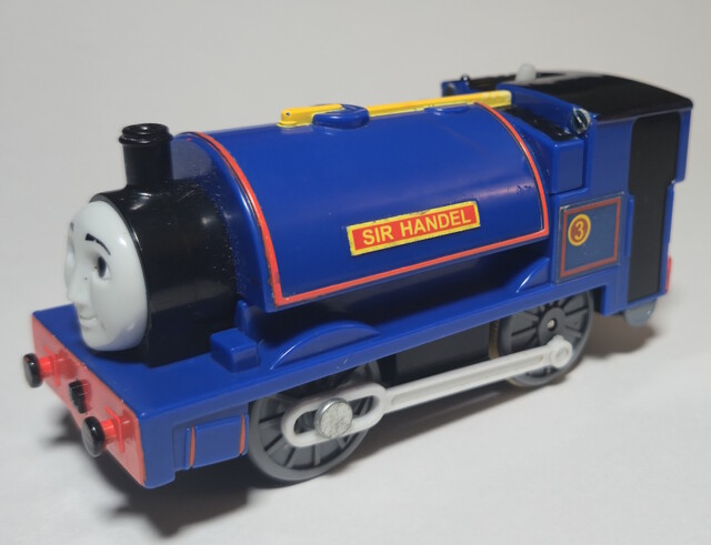 motor_road_&_rail power_car sir_handel thomas_the_tank_engine tomy toy train // 4217x3233 // 2.2MB